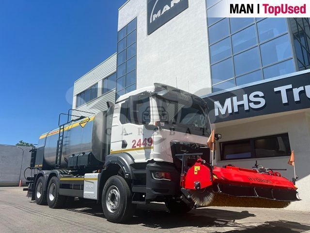 Man Hydrog sr 10.000 litri si perie frontala - nou 2024