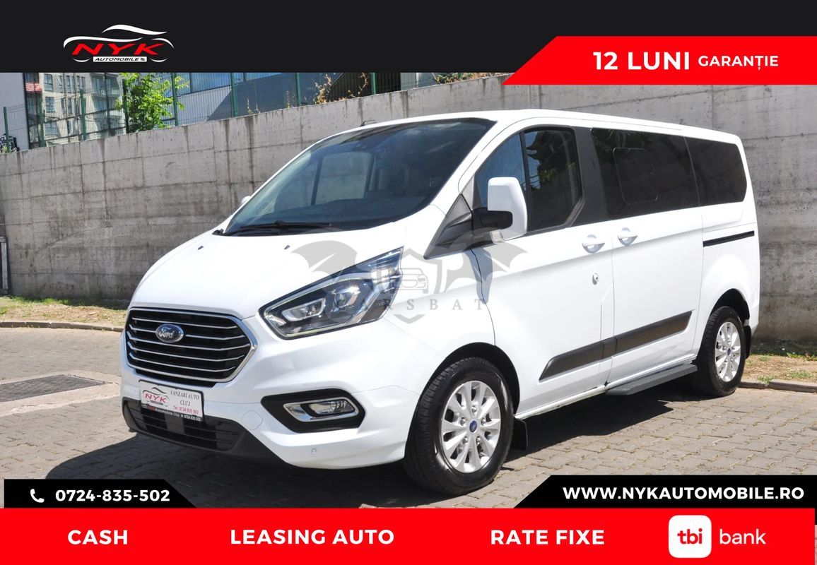 Ford Tourneo Custom Bus 320 2.0 EcoBlue 185 CP L1H1 Titanium Aut. 2020