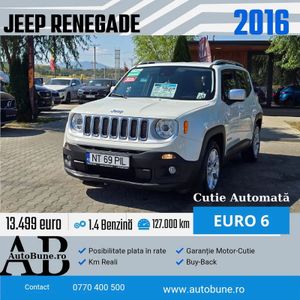 Jeep Renegade 1.4 MultiAir DSG Limited 2016