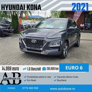 Hyundai Kona 1.0 T-GDI 2WD Luxury + 2021