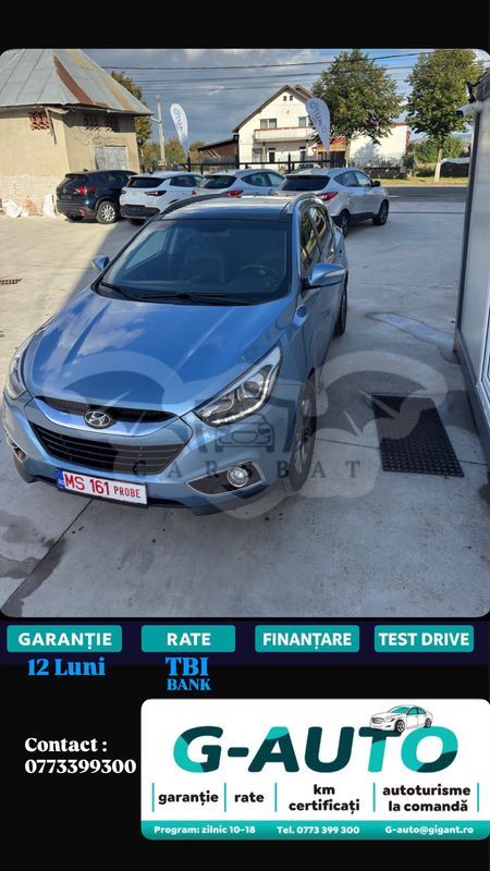 Hyundai ix35 1.7 CRDI 2WD blue Finale Silver 2016