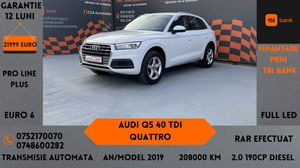 Audi Q5 FY [2016 - Prezent] 2.0 40 TDI quattro S tronic Design 2019