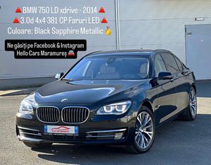 BMW 7 Series F01/F02 [2008 - 2015] 750Ld xDrive Blue Performance Edition Exclusive 2014