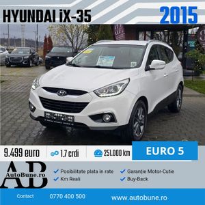 Hyundai ix35 1.7 CRDI 2WD blue Trend 2015