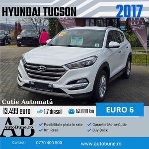 Hyundai Tucson blue 1.7 CRDi 2WD DCT Advantage 2017