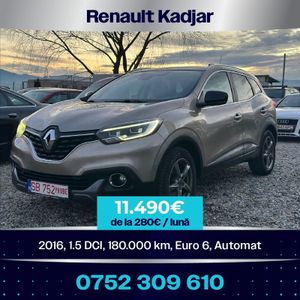 Renault Kadjar Energy dCi 110 EDC Bose Edition 2015