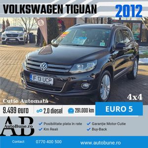 Volkswagen Tiguan 2.0 TDI SCR 4MOTION BlueMotion Technology DSG Exclusive 2012