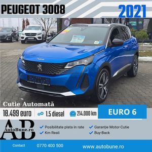 Peugeot 3008 II [2016 - Prezent] BlueHDi 130 Stop & Start EAT8 GT Pack 2021