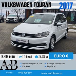 Volkswagen Touran 1.6 TDI SCR (BlueMotion Technology) Comfortline 2017