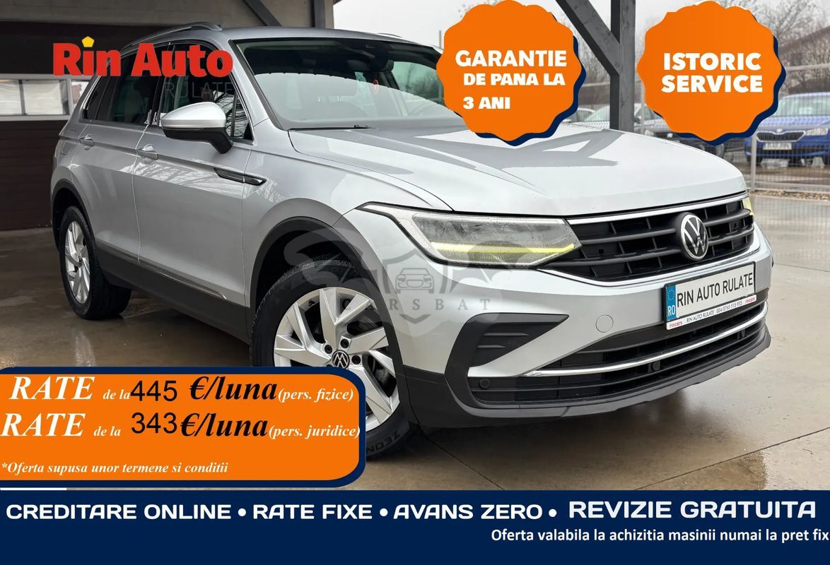 Volkswagen Tiguan II [2016 - Prezent] 2.0 TDI SCR 4Motion DSG Comfortline 2021