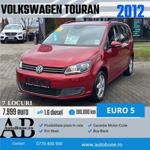 Volkswagen Touran 1.6 TDI DPF BlueMotion Technology Highline 2012