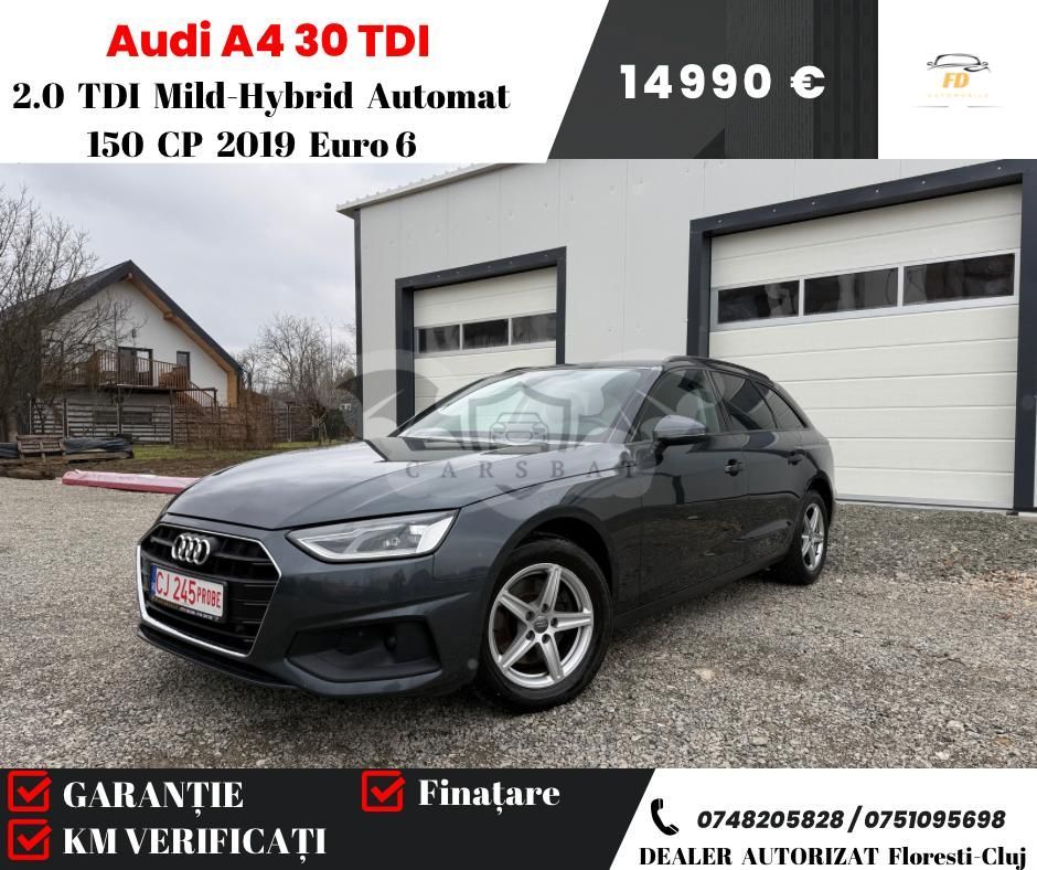Audi A4 B9 [2015 - Prezent] 30 TDI S tronic advanced 2019