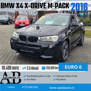 BMW X4 xDrive20d Aut. M Sport 2016