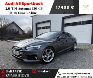 Audi A5 F5 [2016 - Prezent] ack 2.0 TDI Multitronic 2018