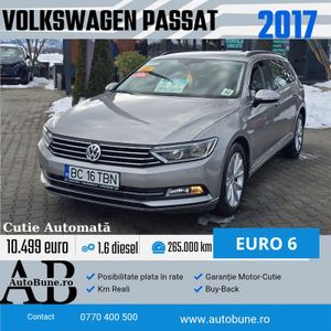 Volkswagen Passat 1.6 TDI (BlueMotion Technology) DSG Comfortline 2017