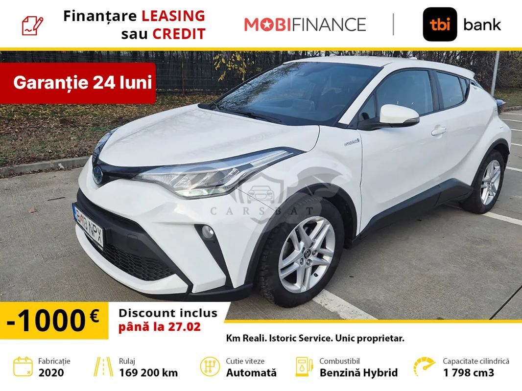 Toyota C-HR 1.8 HSD 122 CP 4x2 CVT Core 2020