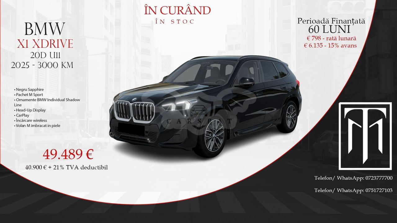 BMW X1 xDrive20d Aut. M Sportpaket 2025