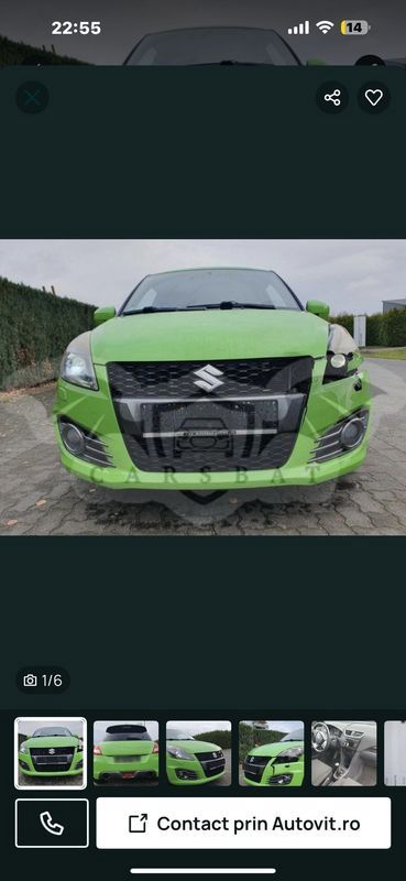 Suzuki Swift 1.6 Sport 2014