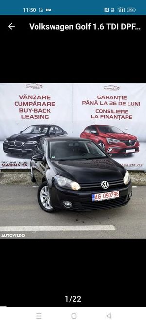 Volkswagen Golf VI [2008 -2013] 1.6 TDI DPF BlueMotion Technology Style 2010