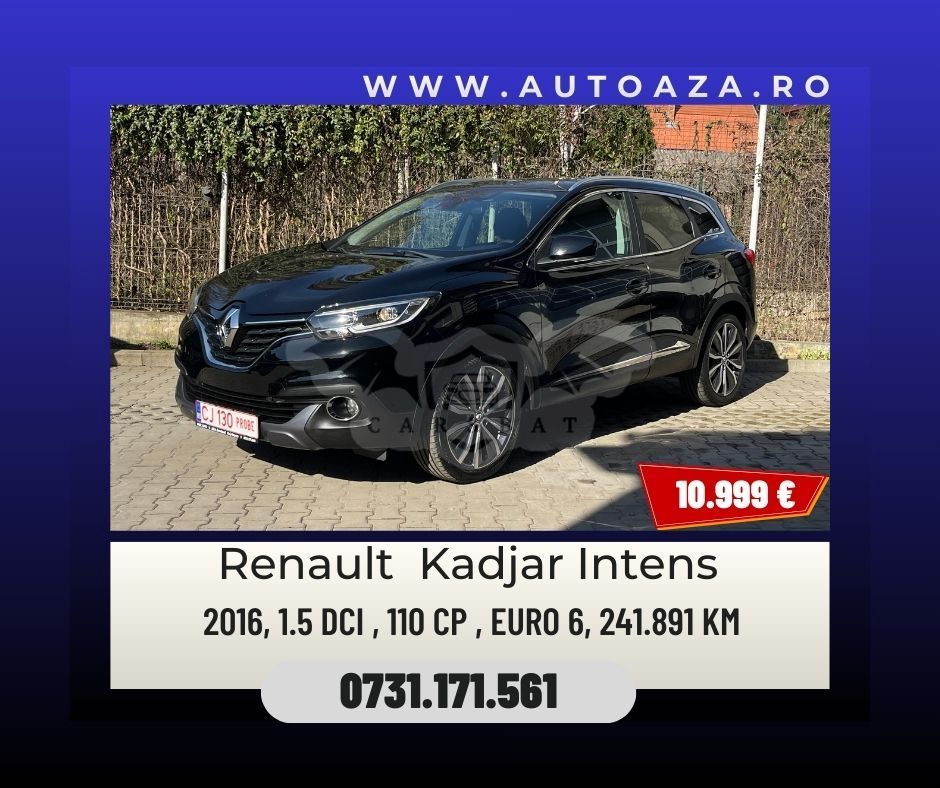 Renault Kadjar Energy dCi 110 LIMITED 2016