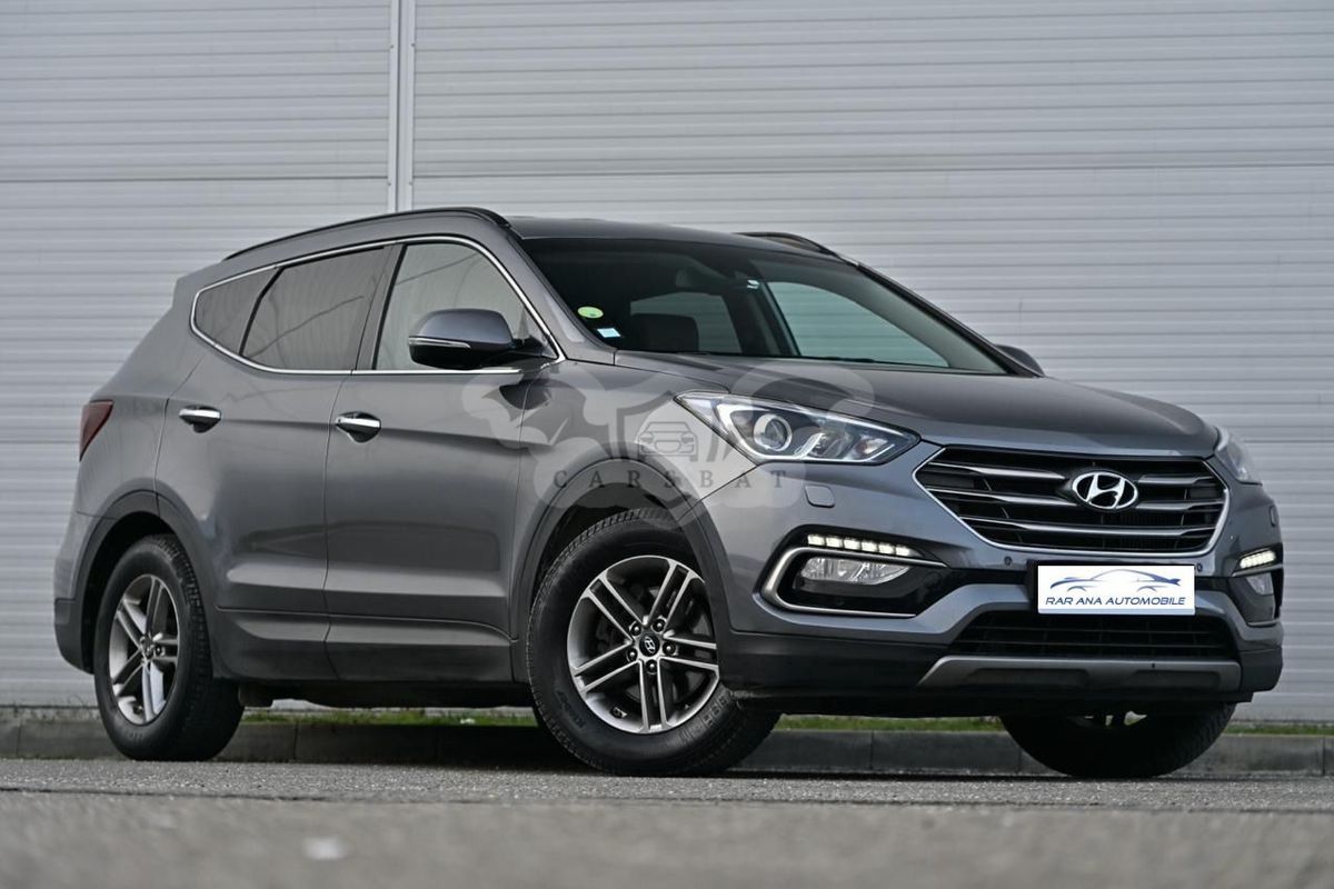 Hyundai Santa Fe III [2013 - 2018] blue 2.2 CRDI 4WD Automatik 7-Sitzer Premium 2017