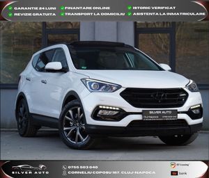 Hyundai Santa Fe blue 2.2 CRDI 4WD Automatik 7-Sitzer Premium 2016