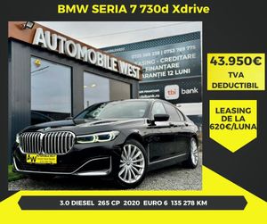 BMW 7 Series G11/G12 [2015 - 2022] 730d xDrive 2020