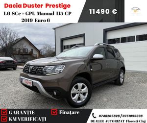 Dacia Duster II [2018 - Prezent] 1.6 SCe Prestige jante 16" 2019