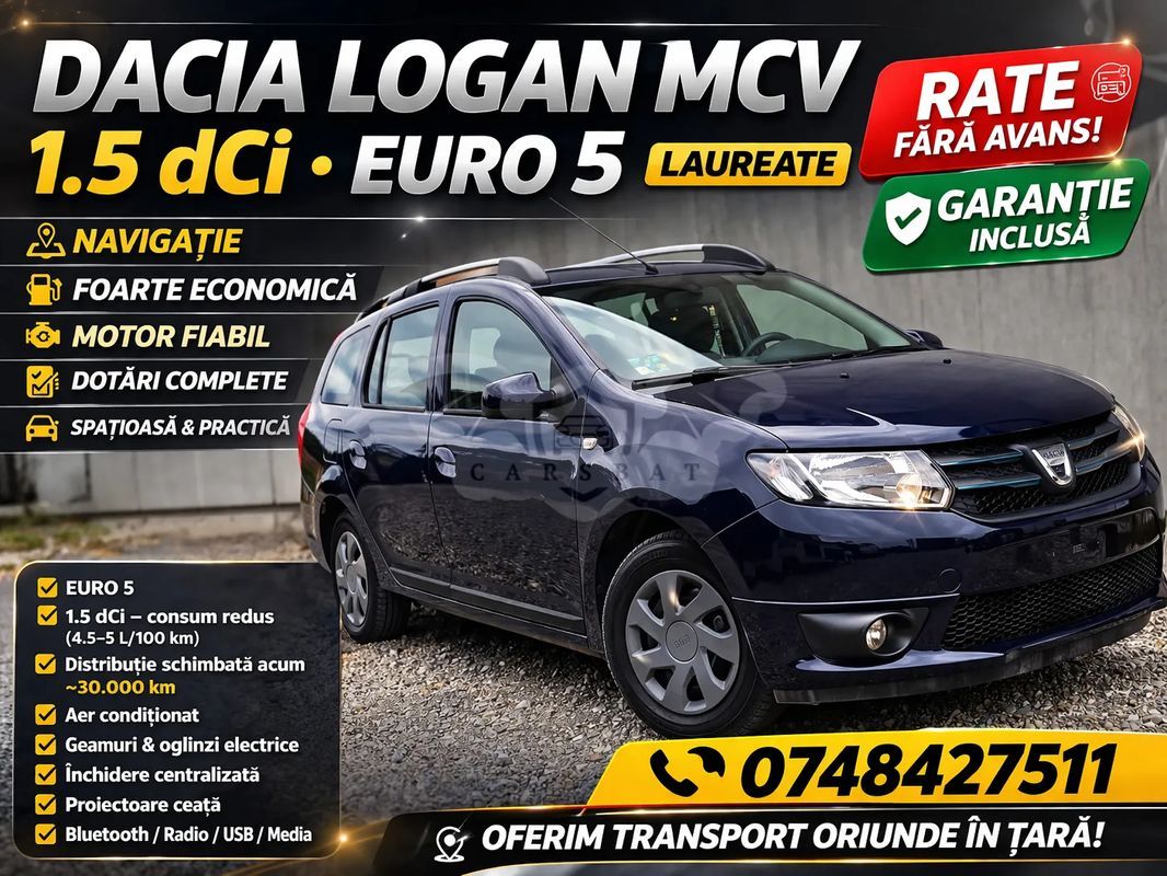 Dacia Logan II [2012 - 2020] 1.5 Blue dCi Laureate 2015