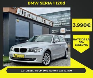 BMW 1 Series E81/E82/E87/E88 [2004 - 2011] 116d Sport Line 2010