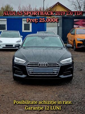 Audi A5 F5 [2016 - Prezent] ack 2.0 TDI S tronic sport 2019