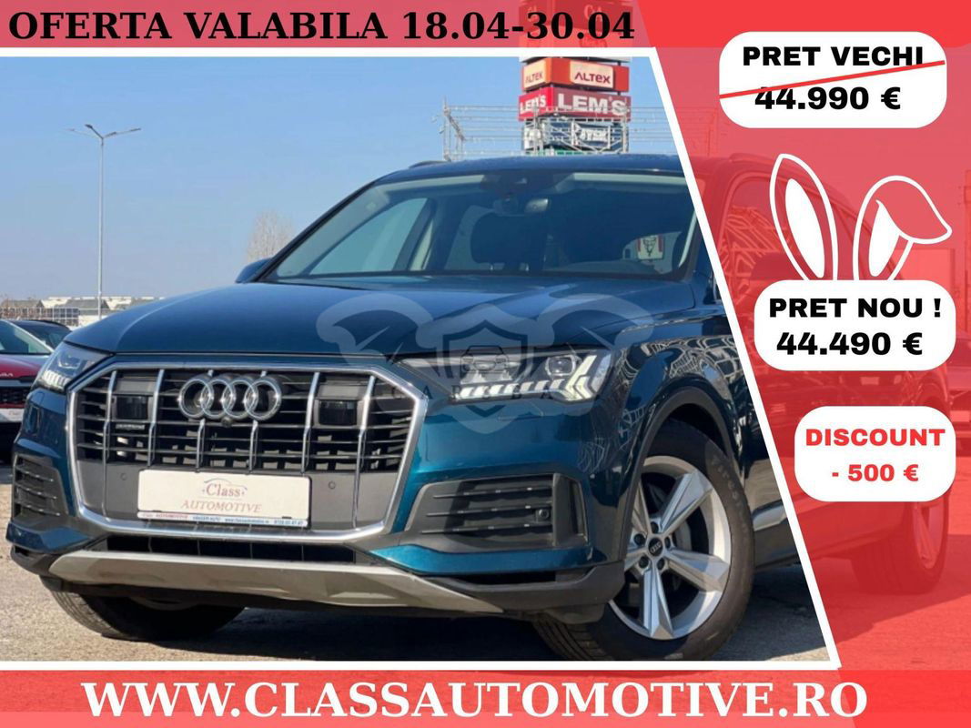 Audi Q7 4M [2015 - Prezent] 3.0 45 TDI quattro Tiptronic Basic 2022