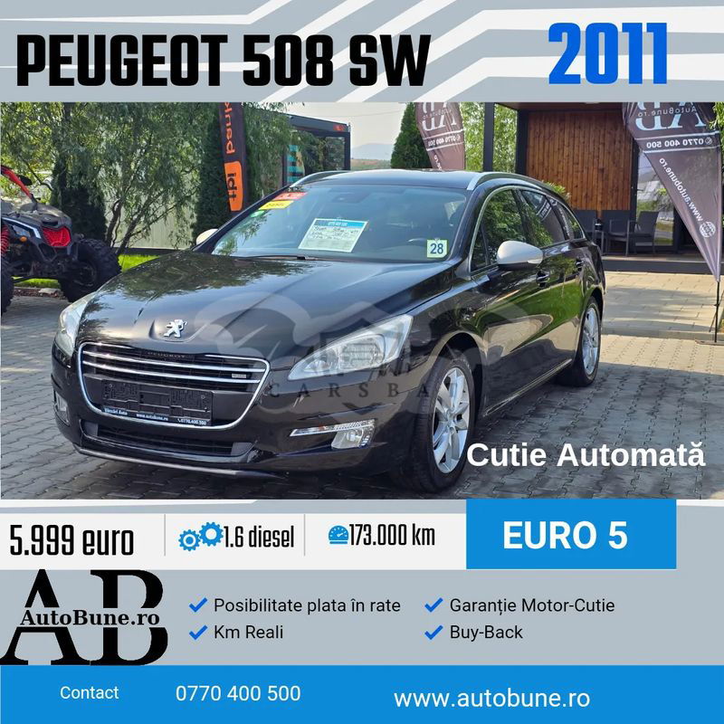 Peugeot 508 1.6 e-HDI FAP BMP STT Active 2011
