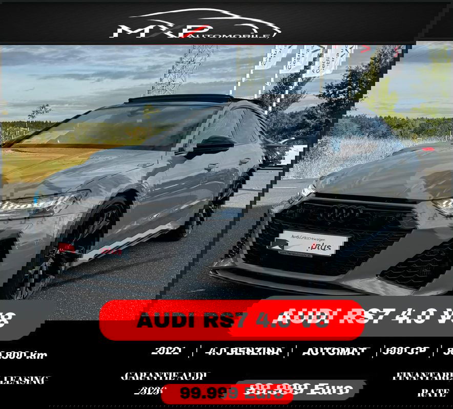 Audi RS7 C8 [2019 - Prezent] 4.0 TFSI quattro MHEV Tiptronic 2021