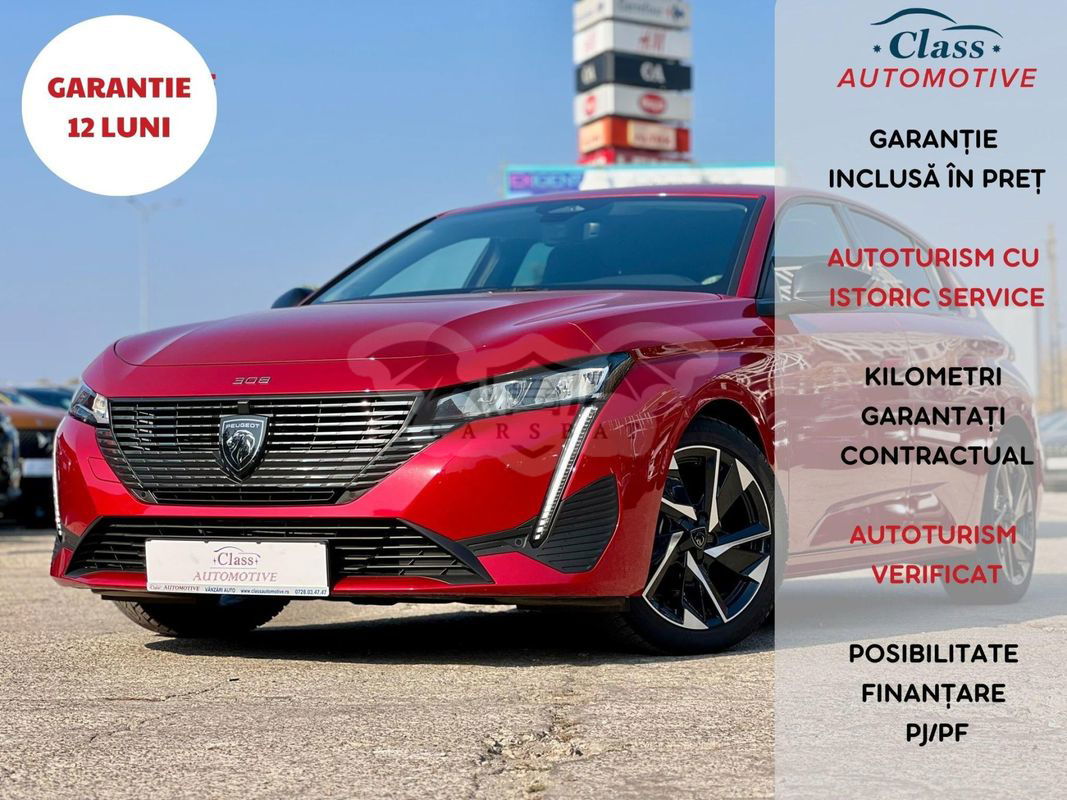 Peugeot 308 III [2021 - Prezent] 1.2 L PureTech Turbo S&S EAT8 Active Pack 2022