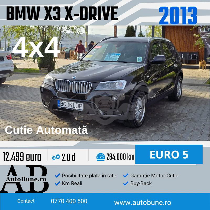 BMW X3 xDrive20d Aut. 2013
