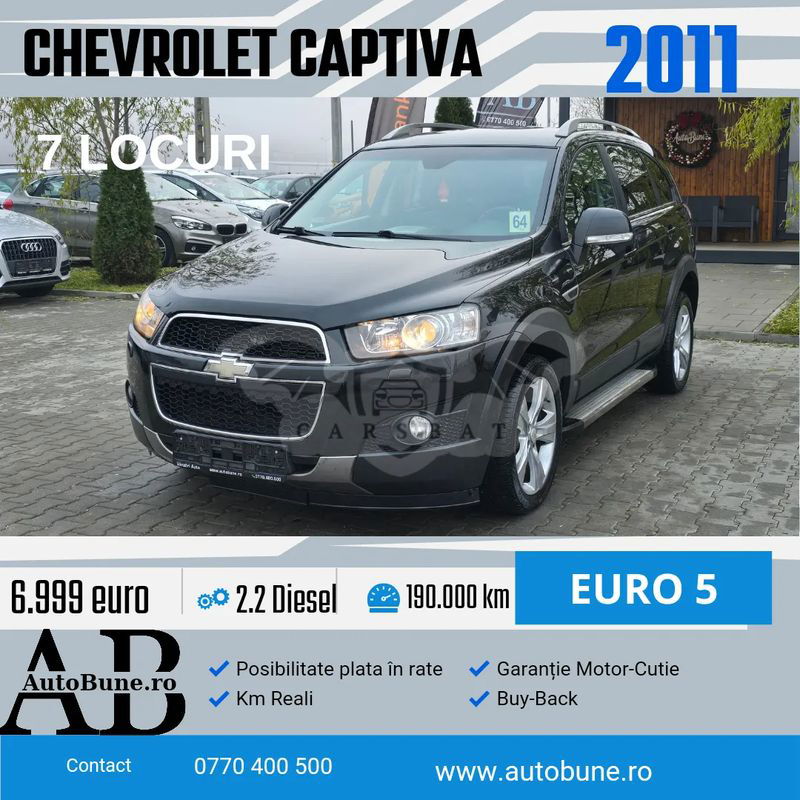 Chevrolet Captiva 2.2D FWD 7 locuri LT 2011