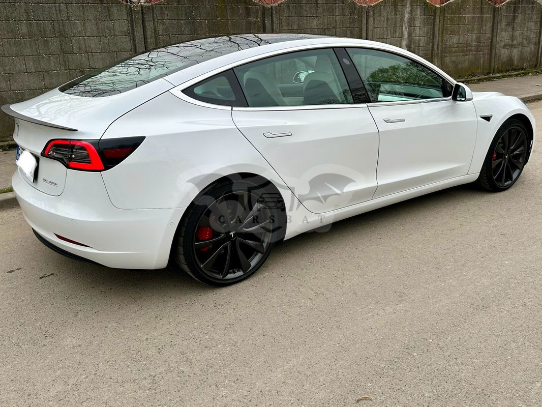 Tesla Model 3 Langstreckenbatterie Allradantrieb Dual Motor Performance 2019