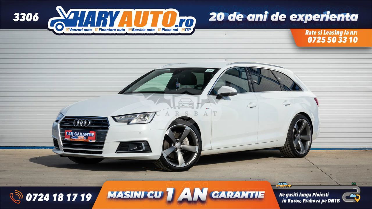 Audi A4 B9 [2015 - Prezent] Avant 40 TDI S tronic S line 2017