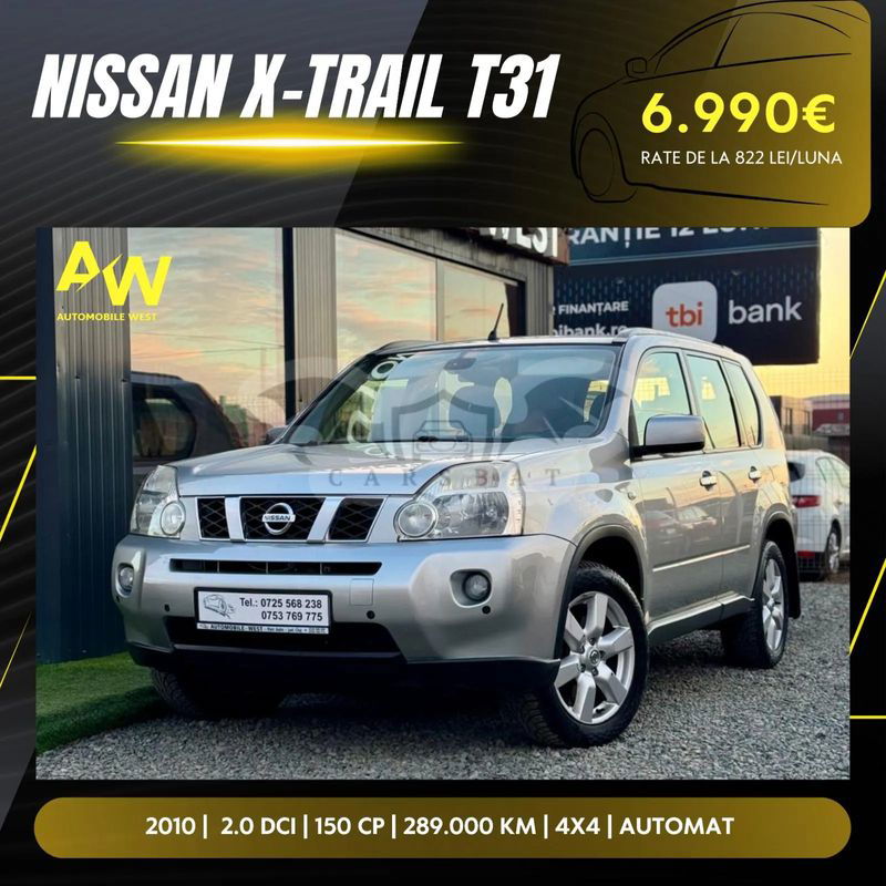 Nissan X-Trail II [2007 - 2014] 2.0 dCi DPF All Mode 4X4-i Elegance Aut 2010