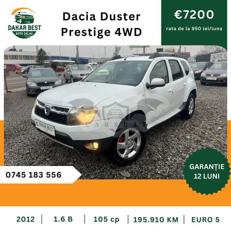Dacia Duster I [2010 - 2017] 1.6 4x4 Prestige 2012