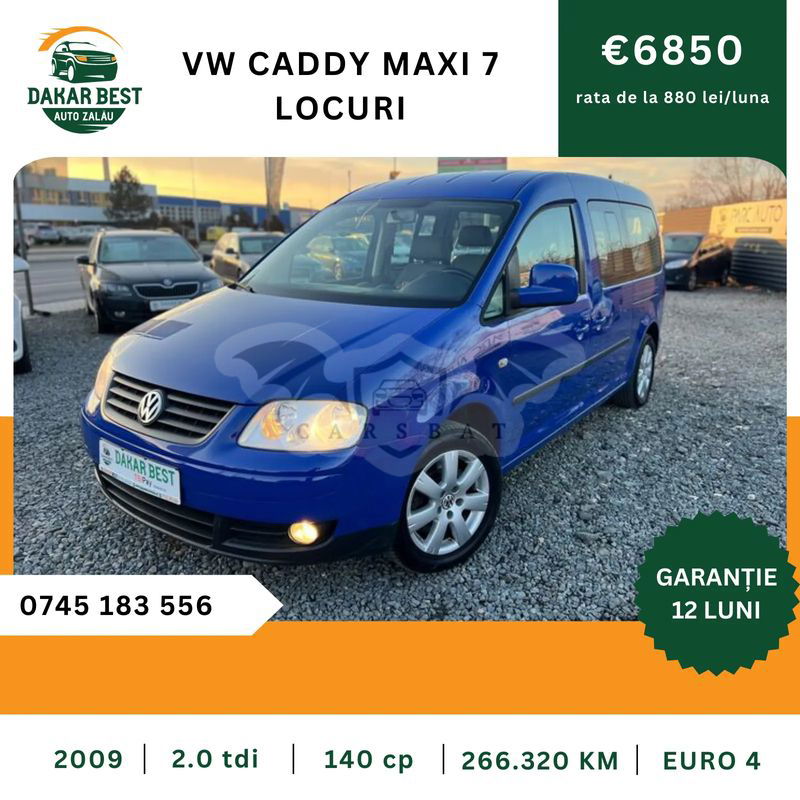 Volkswagen Caddy 2.0 TDI Maxi Life (7-Si.) 2009