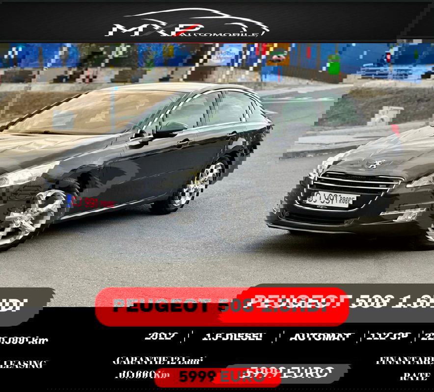 Peugeot 508 e-HDi FAP 110 EGS6 Active 2012