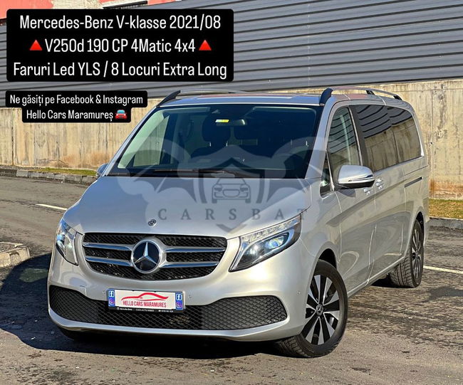 Mercedes-Benz V 250 d Combi Compact 190 CP RWD 9AT Style 2021