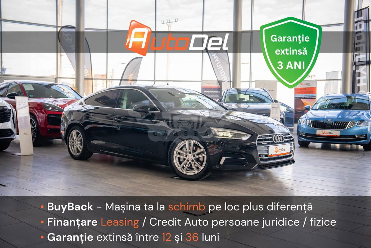Audi A5 F5 [2016 - Prezent] Sportback 2.0 TDI quattro S tronic sport 2017