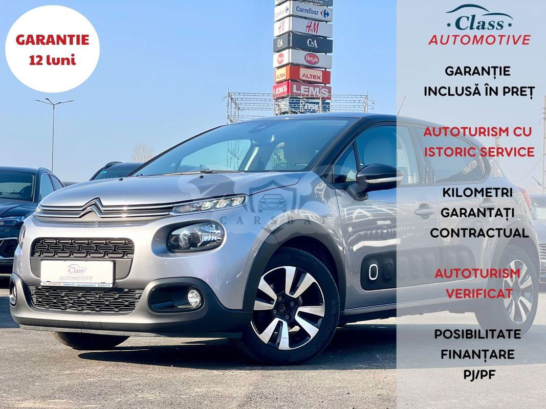 Citroën C3 III [2016 - Prezent] 1.2 PureTech S&S EAT6 Shine 2020