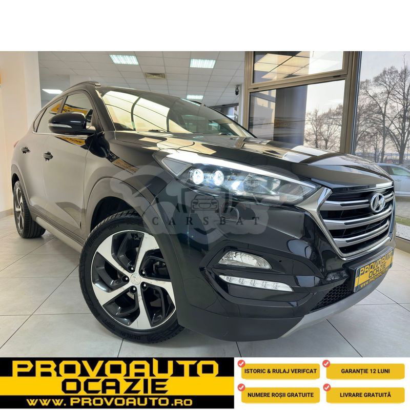 Hyundai Tucson blue 1.7 CRDi 2WD DCT Premium 2017
