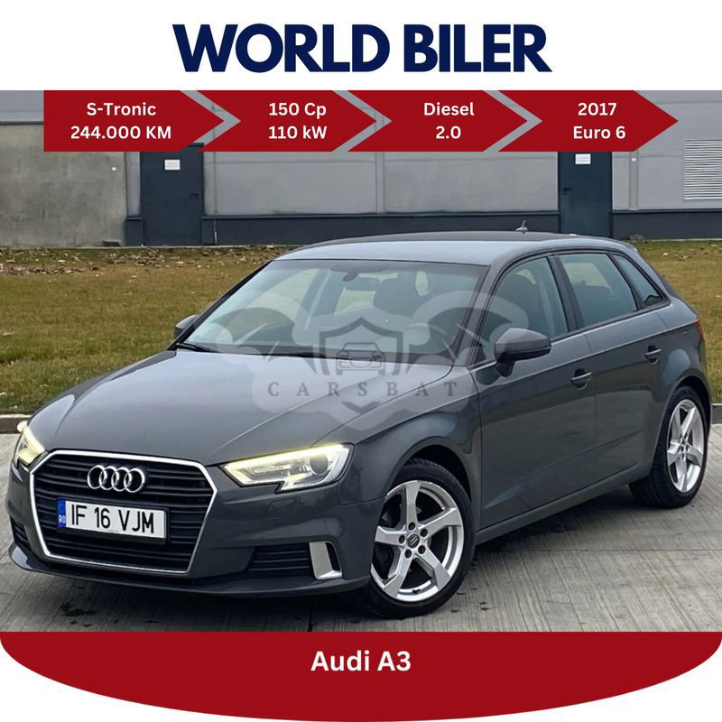 Audi A3 8V [2012 - 2020] 2.0 TDI clean Stronic Attraction 2017