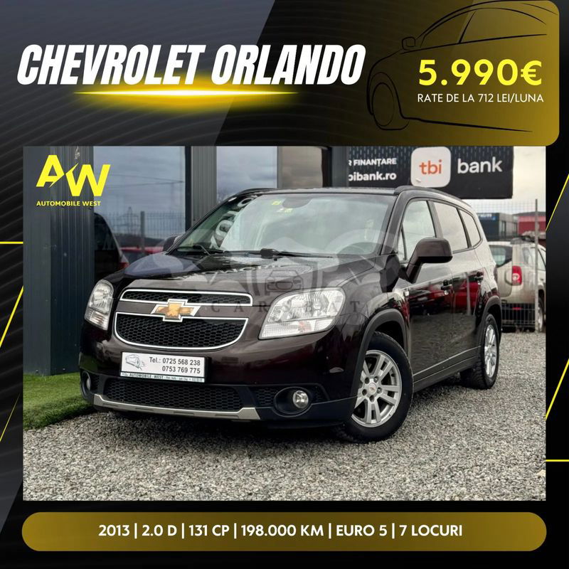 Chevrolet Orlando 2.0 LS+ 2013