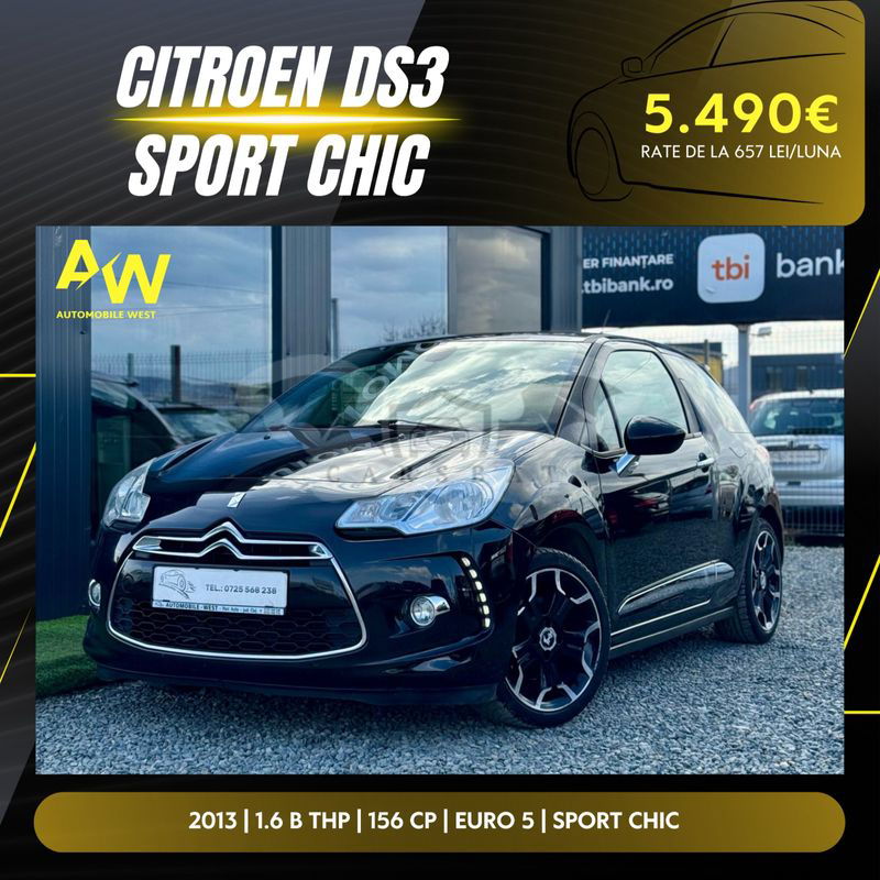Citroën DS3 1.6 THP BVM6 Sport Chic 2013
